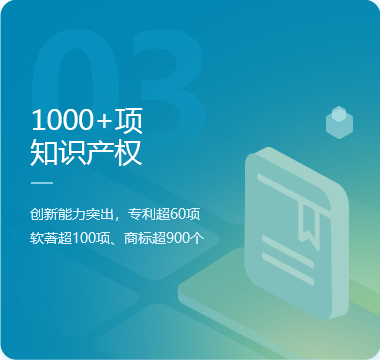 1000+项知识产权